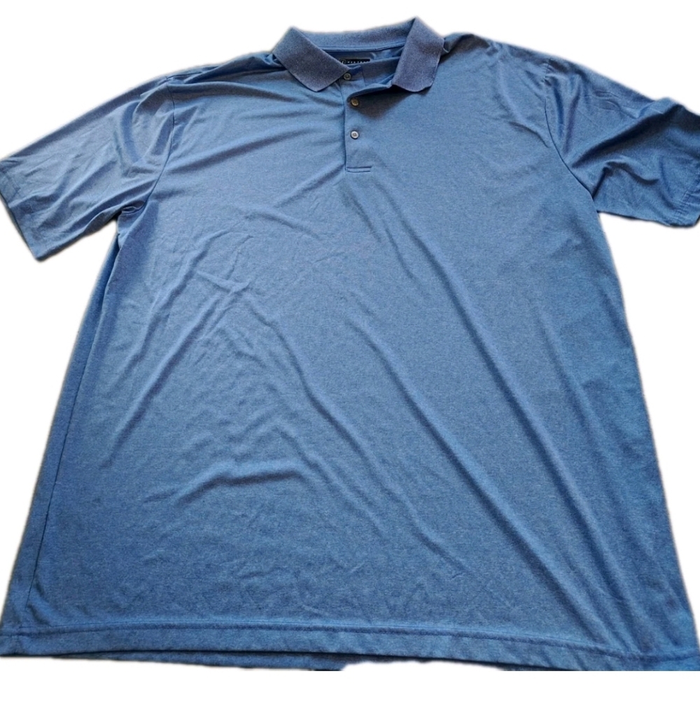 PGA Tour Men's Short Sleeve Blue Tee